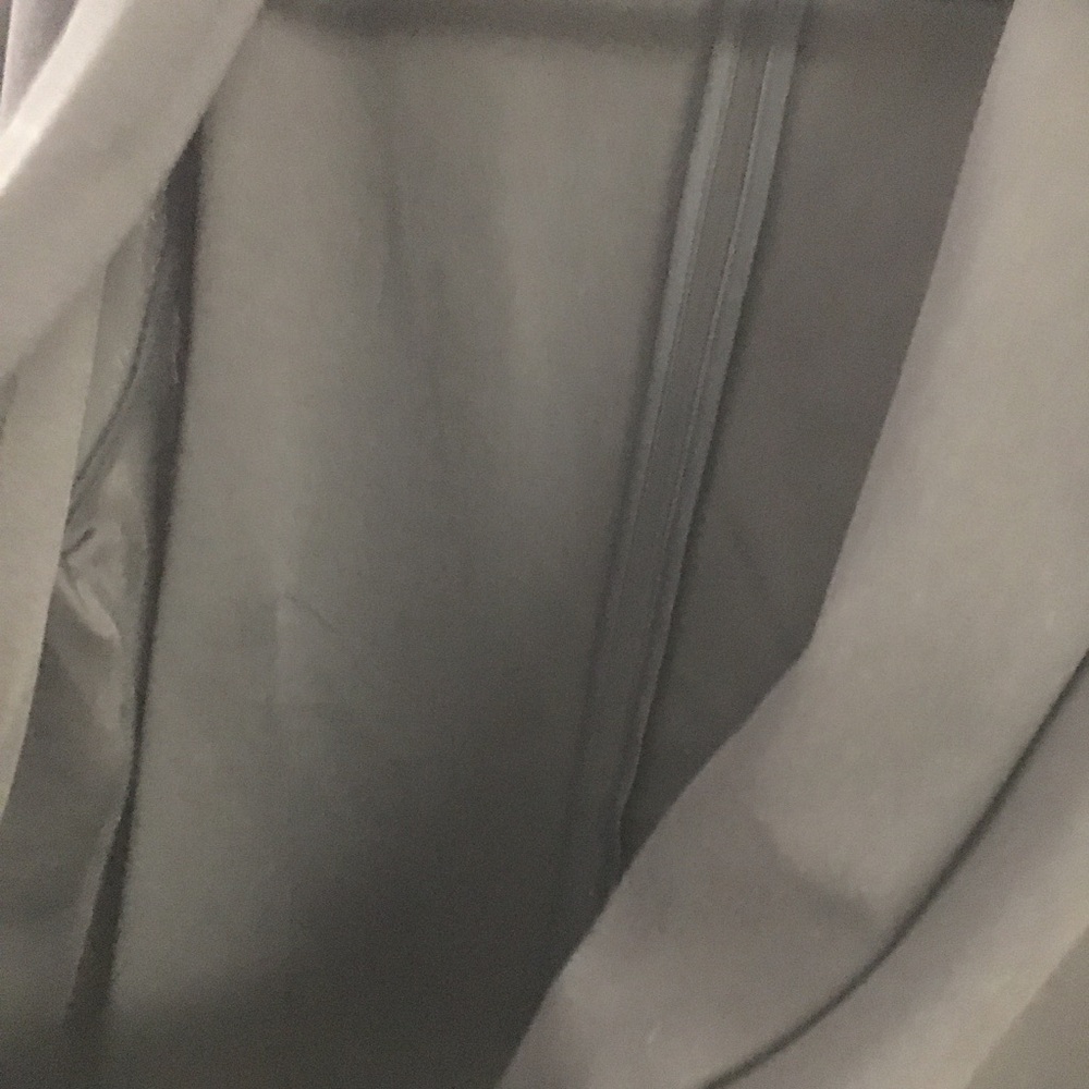 NYCC Lightweight Single Button Blazer XL Black 3/4 Ruched Sleeve Work Office - Picture 4 of 6